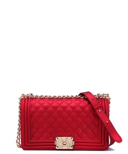 Jelly Classic Shoulder Bag 7048 RED